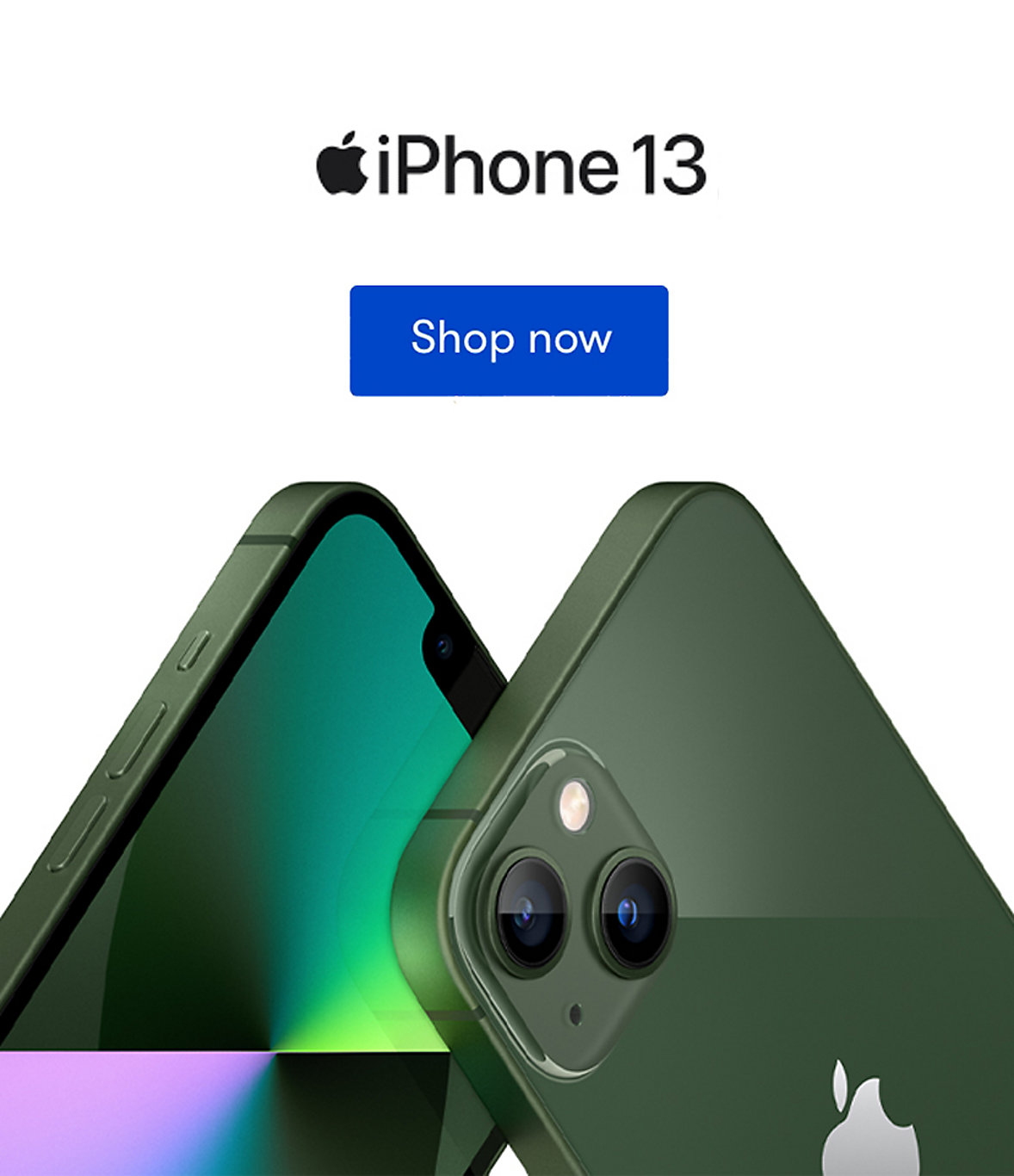 Shop Apple iPhone 13, now in green